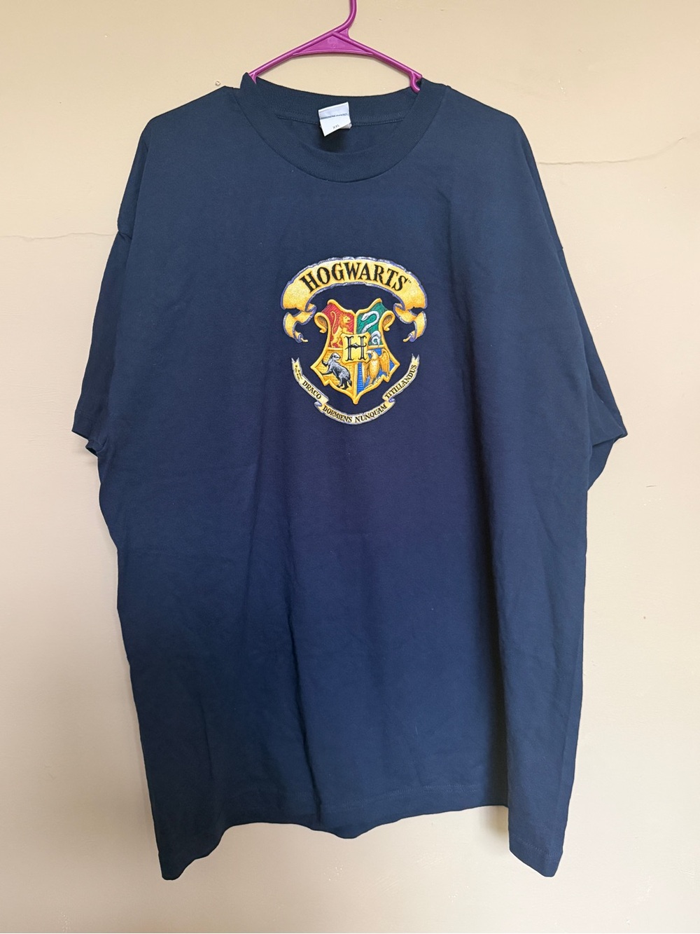 Warner Bros. Navy Hogwarts Crest Short Sleeve Tee